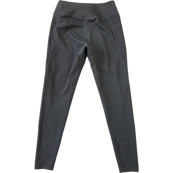 Uniqlo Woman’s black dry cool to touch ivory protection workout leggings size S - Picture 11 of 11